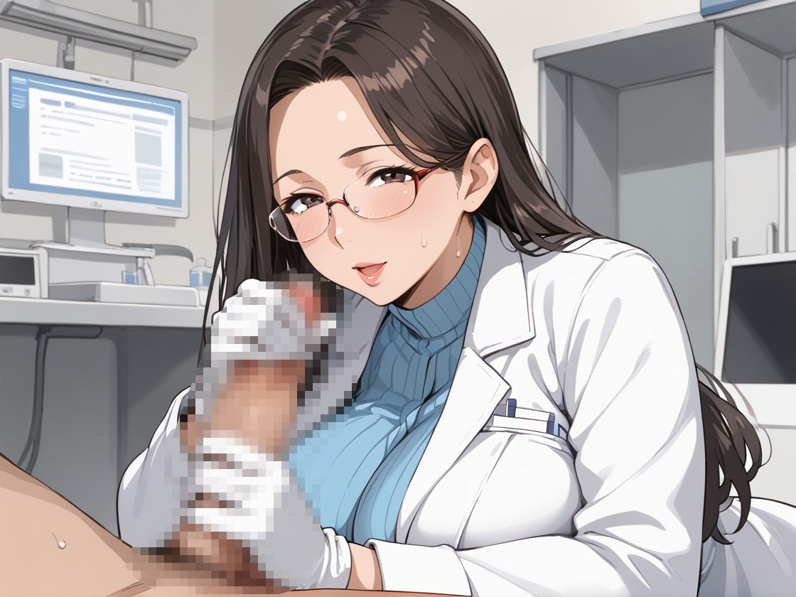 痴女医の過激ED治療のサンプル画像 6