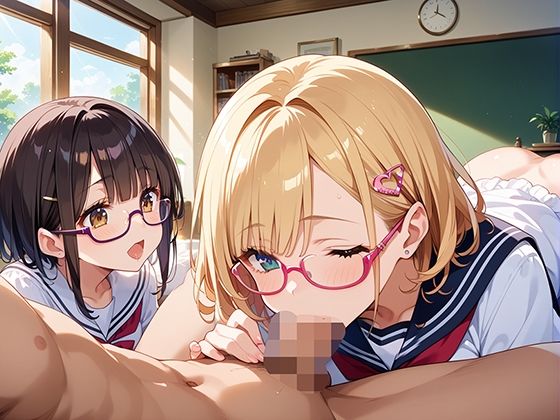性実践学園_暇さえあれば教室でイケてる女子たちがFUCKを求めてくるのサンプル画像 6