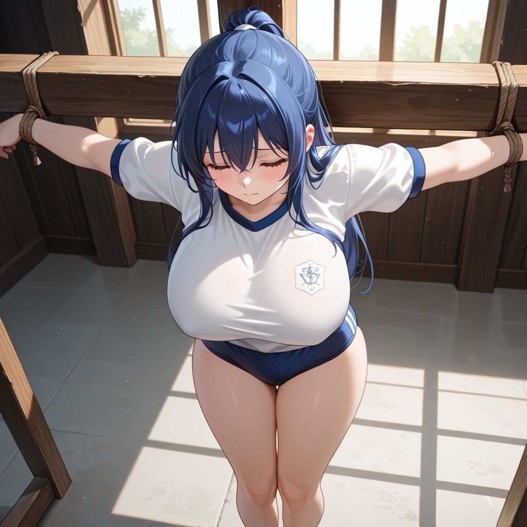 フェチコレVol.76 拘束・十字架磔された巨乳ブルマ美女たち【総枚数250枚】の画像4