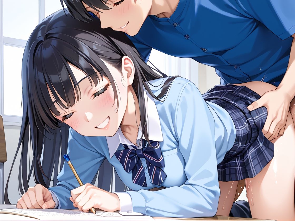学校一可愛い女子校生がメス堕ちしていてハメたったのサンプル画像 6