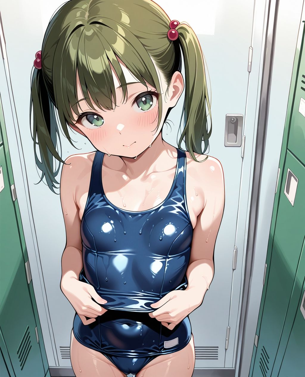 スク水パラダイス☆ 鍵のかかった更衣室編のサンプル画像 6