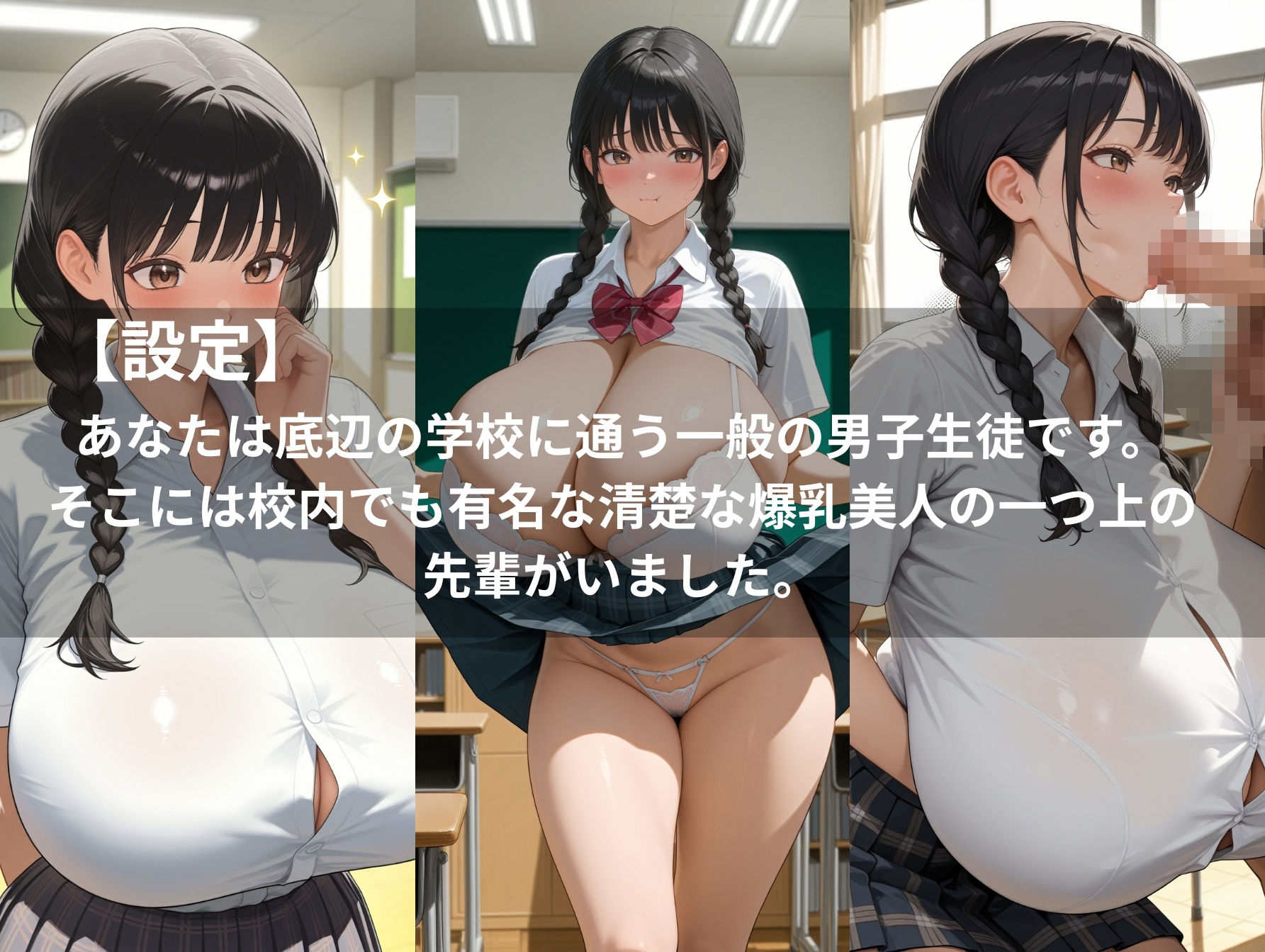 爆乳巫女チン棒好きな清楚ビッチ先輩のサンプル画像 6