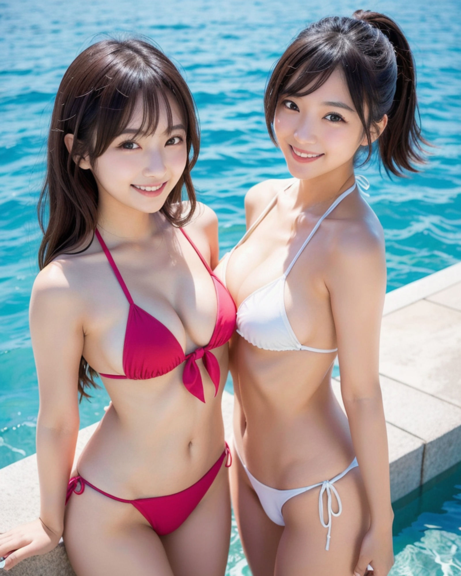 プレミアム  アイドル  2人組  水着  画像集227枚  パート2のサンプル画像 6