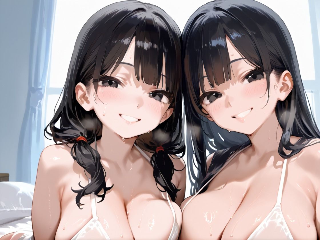俺を誘ってくる爆乳姉妹に種付けSEXを繰り返すのサンプル画像 6