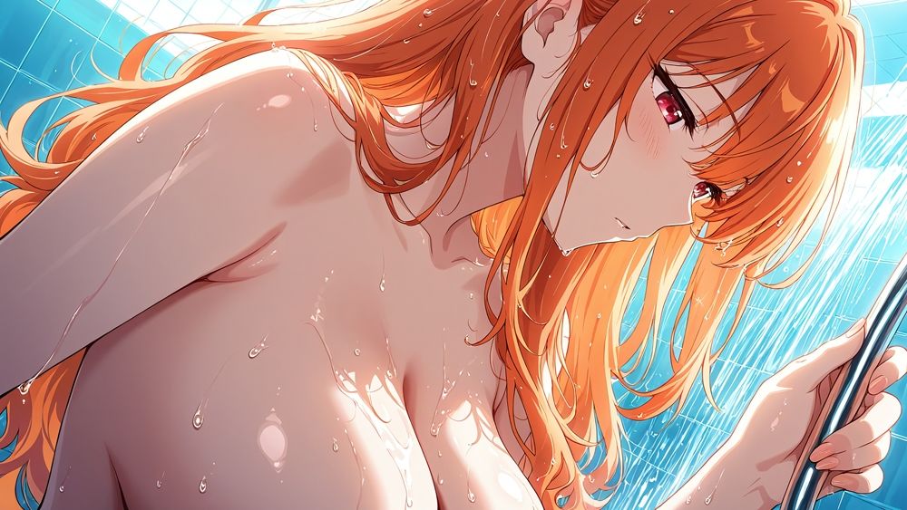 高級リゾートで爆乳オレ髪&銀髪グラビア秘密の孕ませ撮影【4K】の画像8