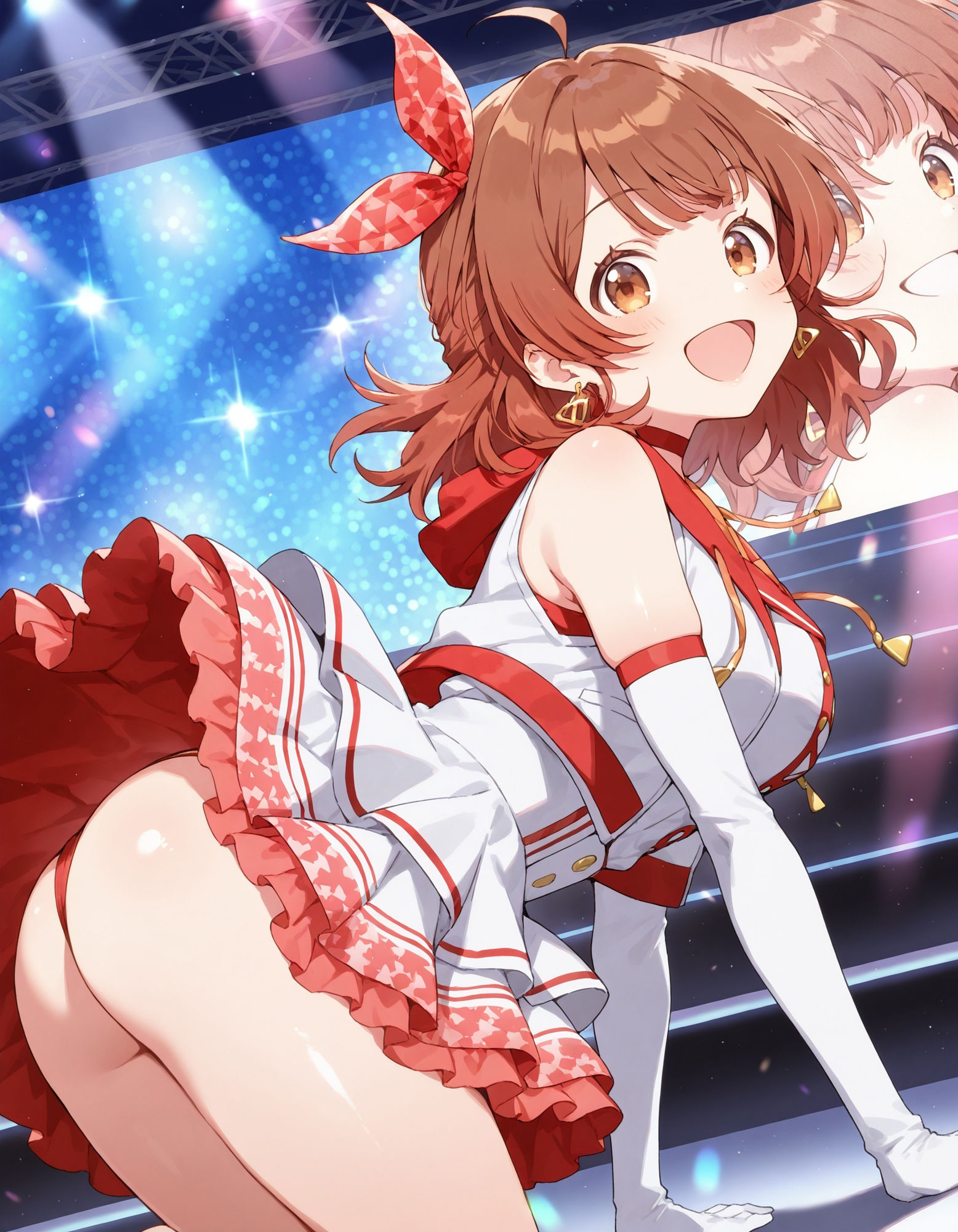 花〇佑芽のパンチラ〜アイドル衣装編〜のサンプル画像 6