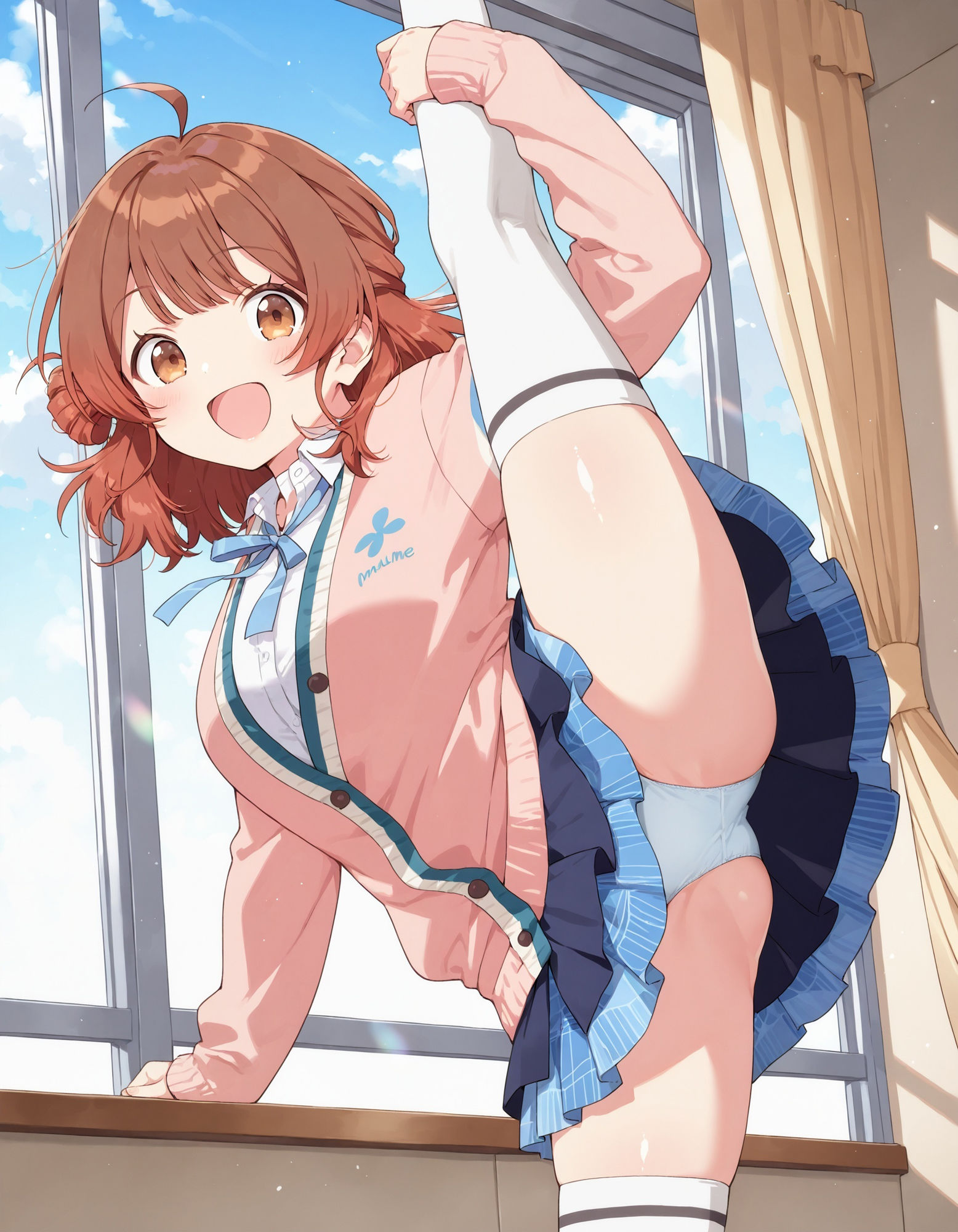 花〇佑芽のパンチラ〜制服編〜のサンプル画像 6