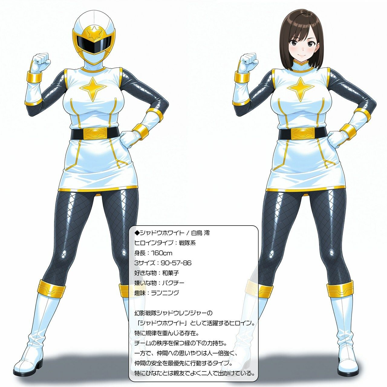 幻影戦隊シャドウレンジャー 〜シャドウホワイト編〜のサンプル画像 6