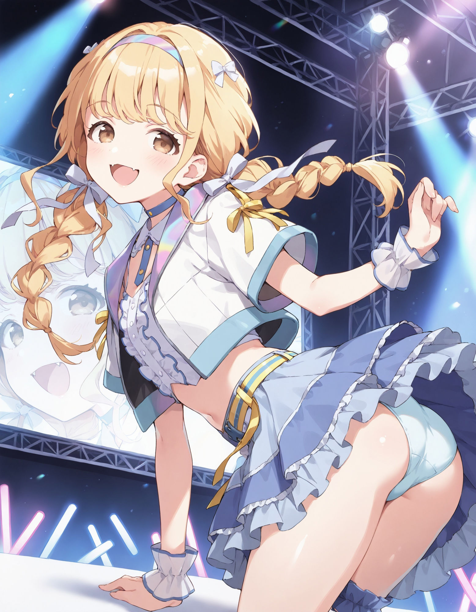 藤〇ことねのパンチラ〜アイドル衣装編〜のサンプル画像 6