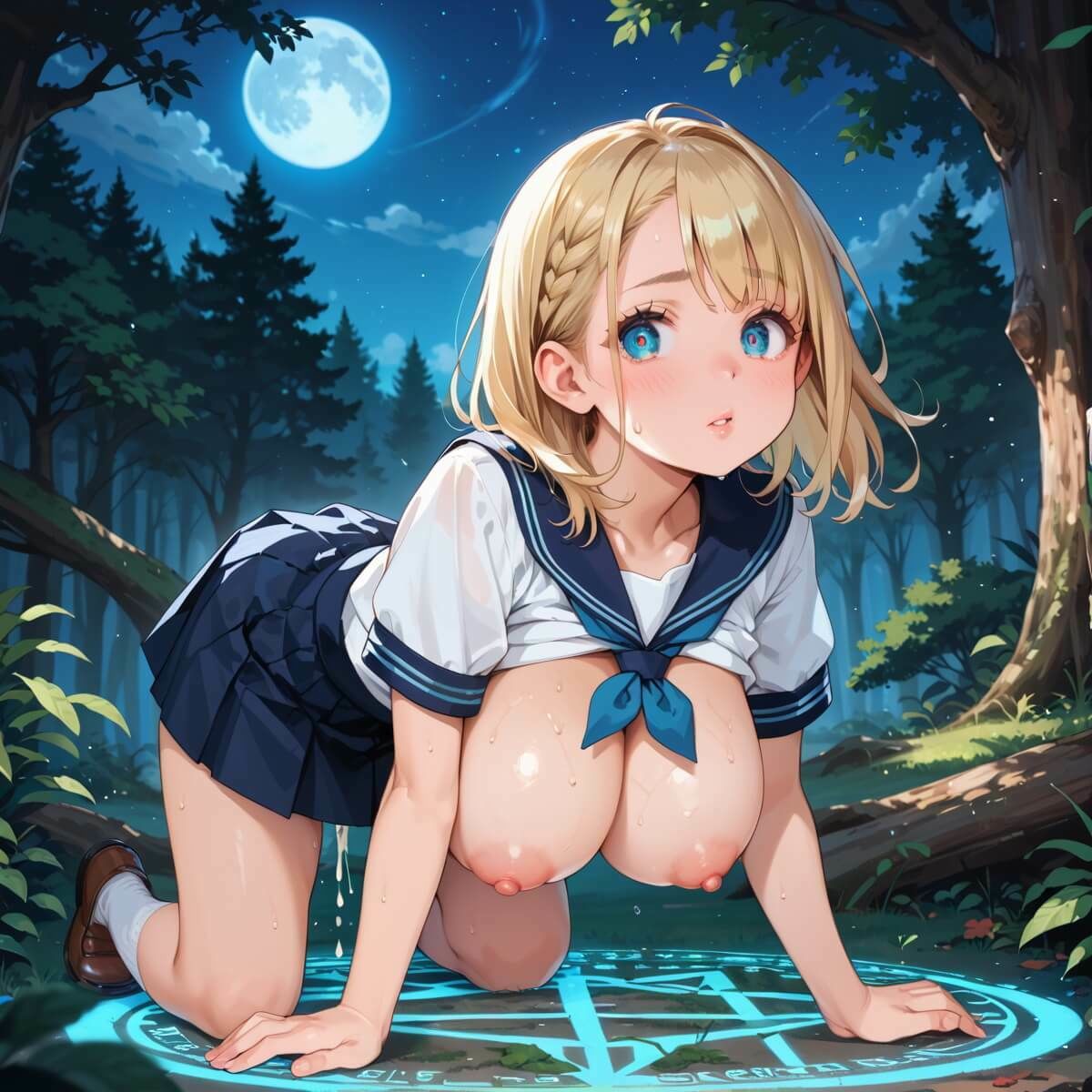 異世界でエッチな魔法にかかっちゃいました!やりたすぎてうずうずします!!6しっぽり160枚の画像10