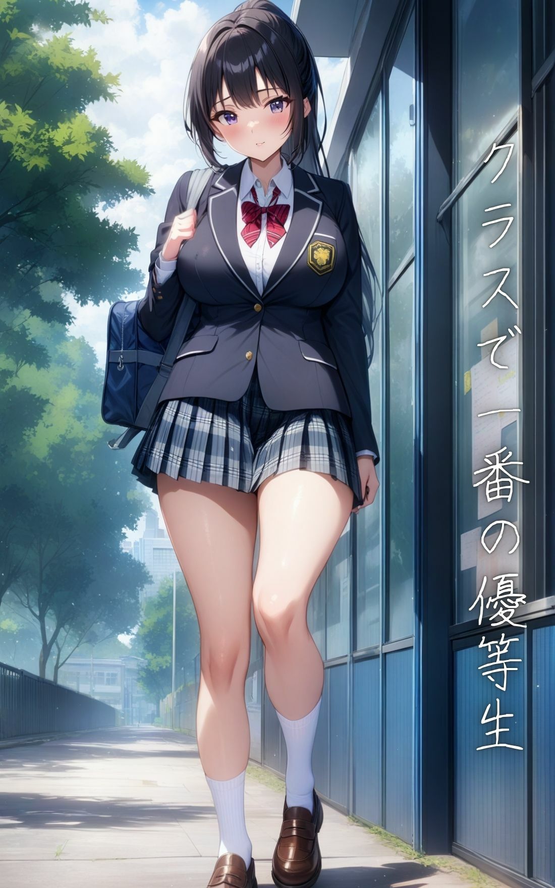 学力No.1の巨乳女子校生  クラスで1番エロい説 (dcg jp-001)