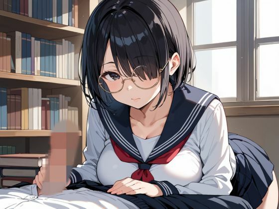淫乱図書委員 地味女子をひたすら種付けの画像2