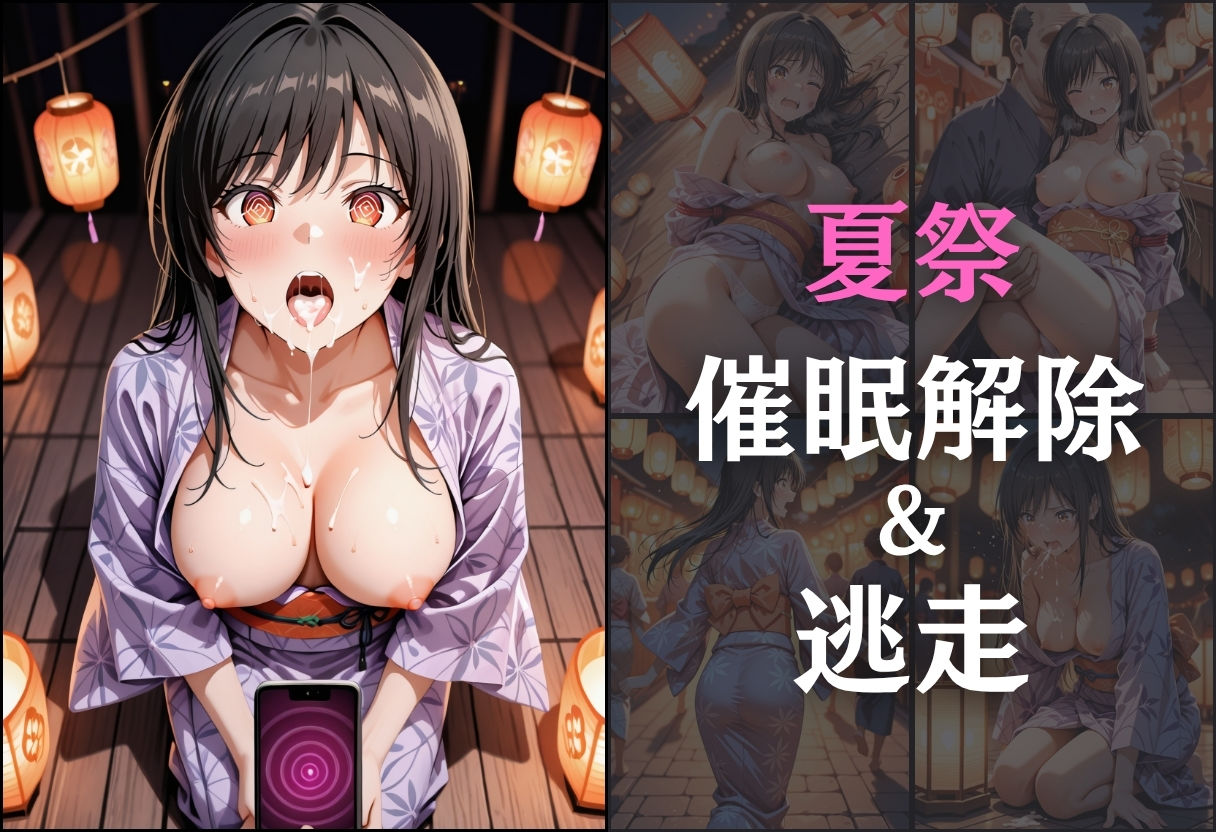 浴衣女子に催● 中出し祭り〜古手川唯〜のサンプル画像 6