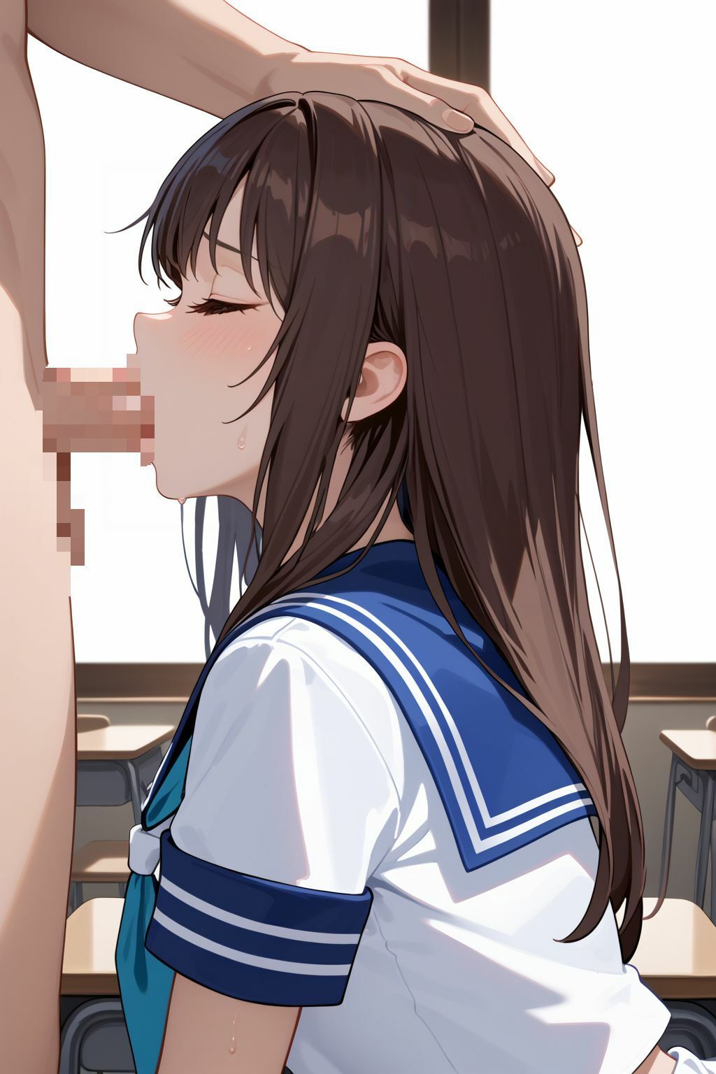 初めてできた彼女との学校生活がエロ過ぎた件4の画像3