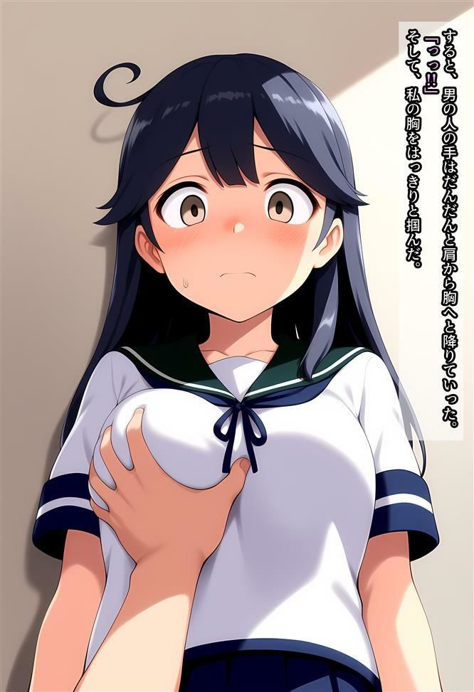 潮ちゃんが電車で痴○される話の画像3