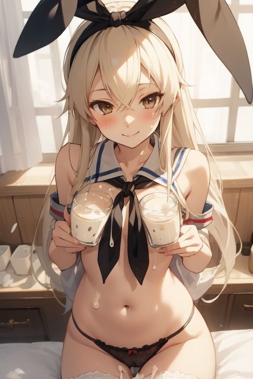 虹かけ誌  艦〇こ〇くしょん  イラスト集29 島風  お゛うっ！？のサンプル画像 6