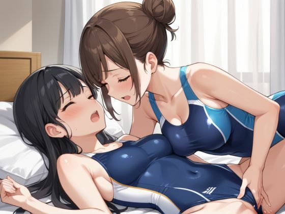 水泳合宿に行ったが練習そっちのけでハーレムSEXするのサンプル画像 6