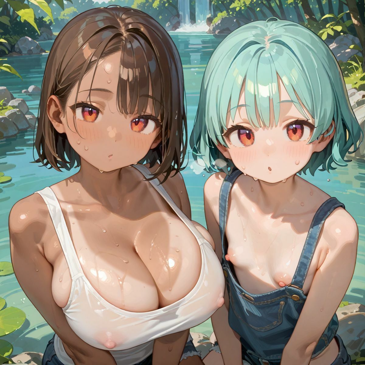 爆乳ギャルと田舎で子作りハーレム生活01 画像6