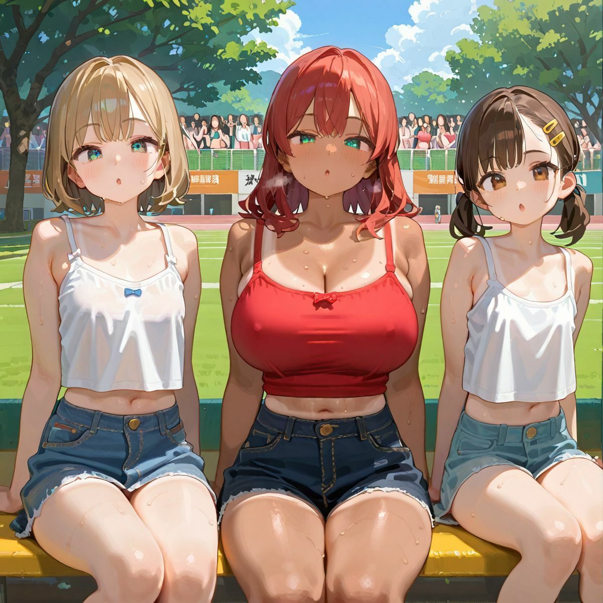 爆乳ギャルと田舎で子作りハーレム生活03 画像6