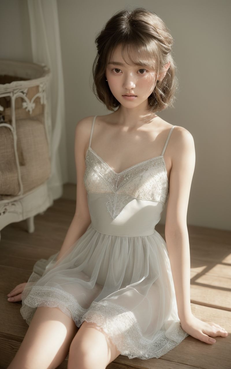 AI美女写真集┃下着の美女のサンプル画像 6