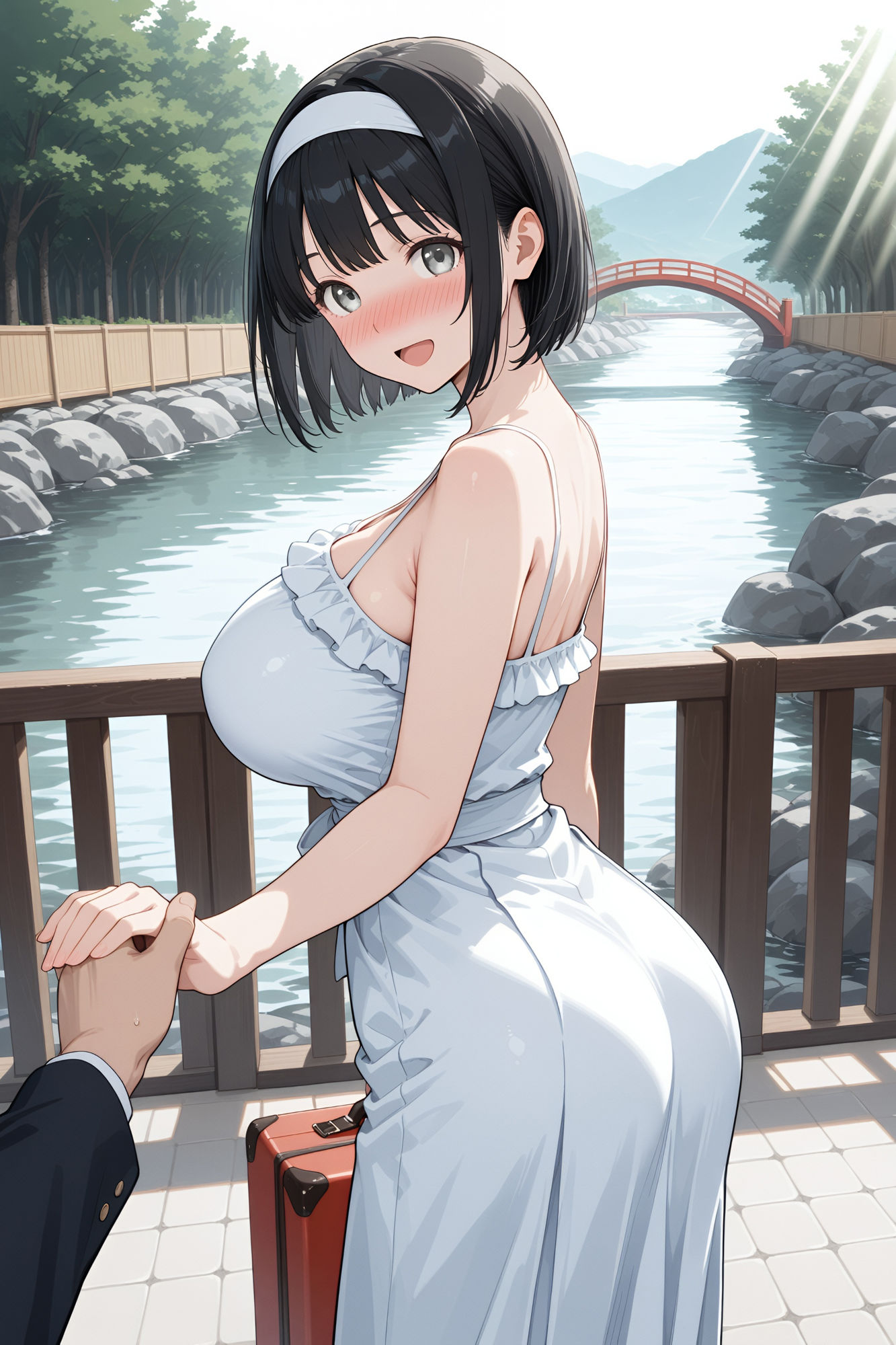 脱いだらすごい妹と温泉旅行に来たCG集の画像10