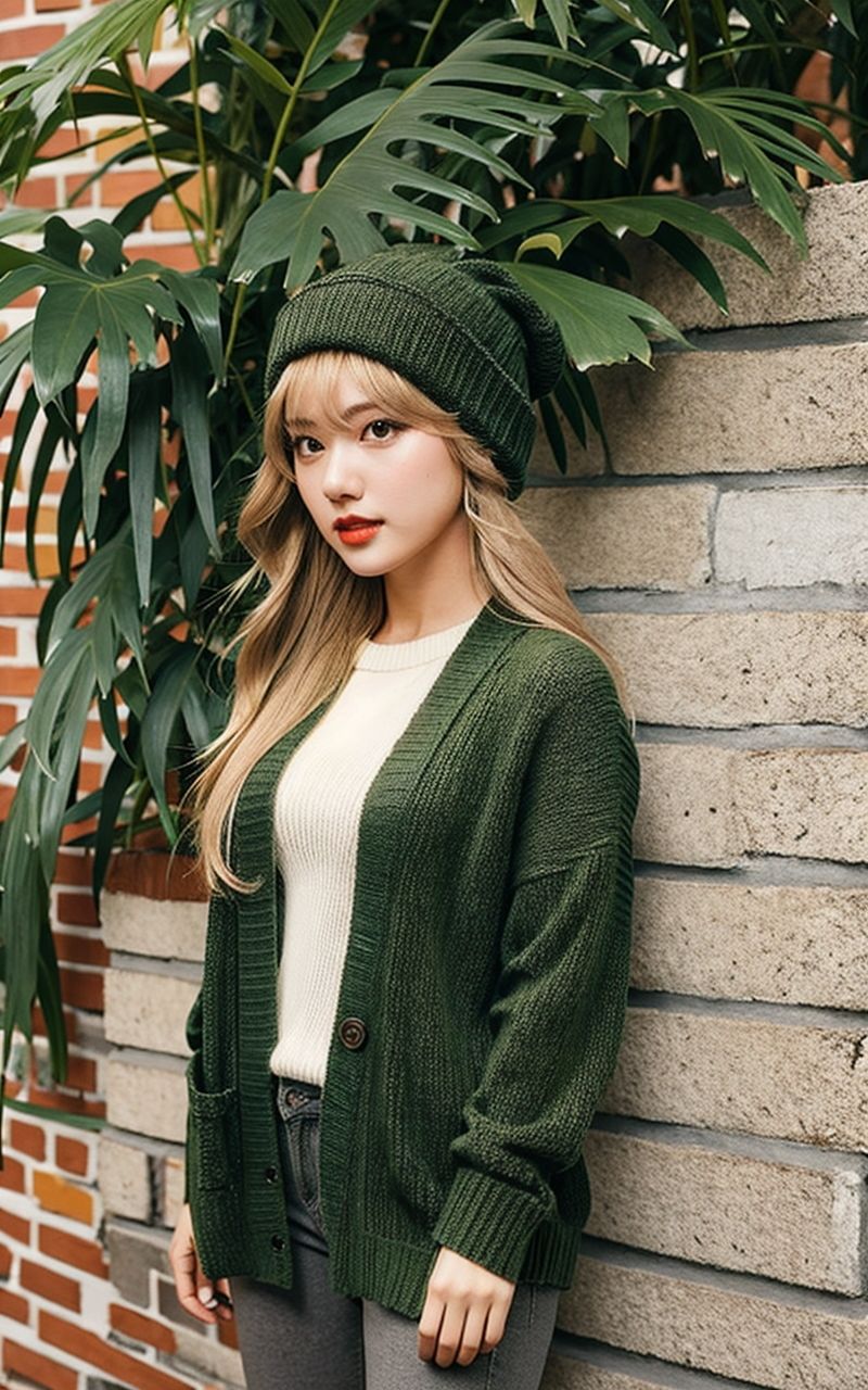 AI美女写真集┃外国人で金髪美女のサンプル画像 6