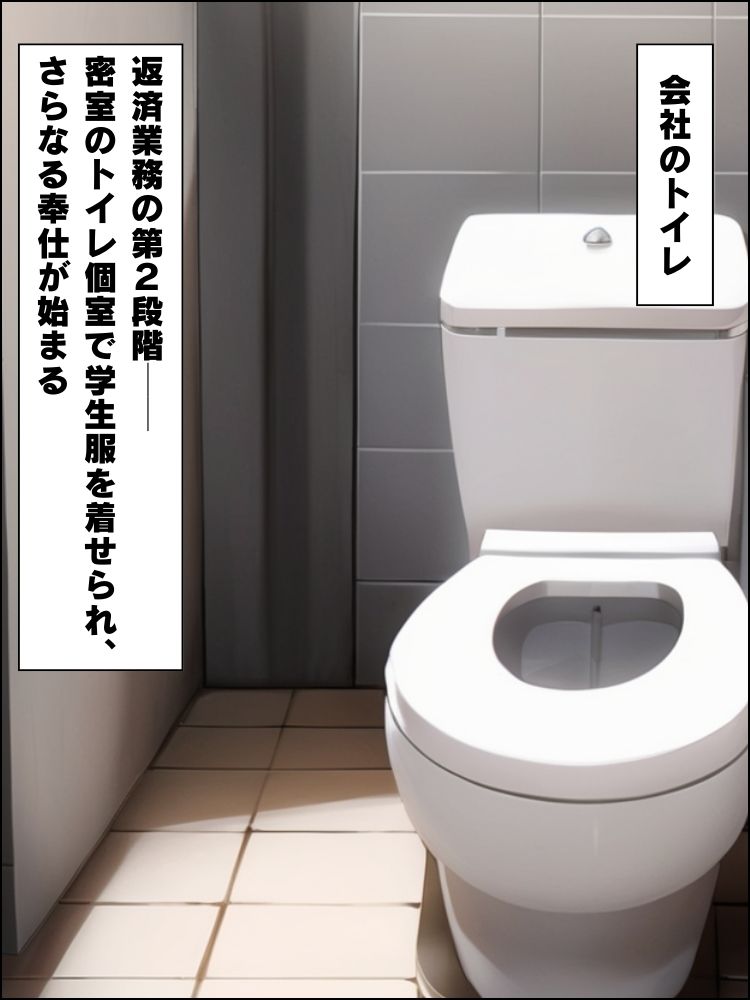 お母さんを救いたくて…処女OLがロープで縛られて中出しされる話【セリフ付き】 画像6