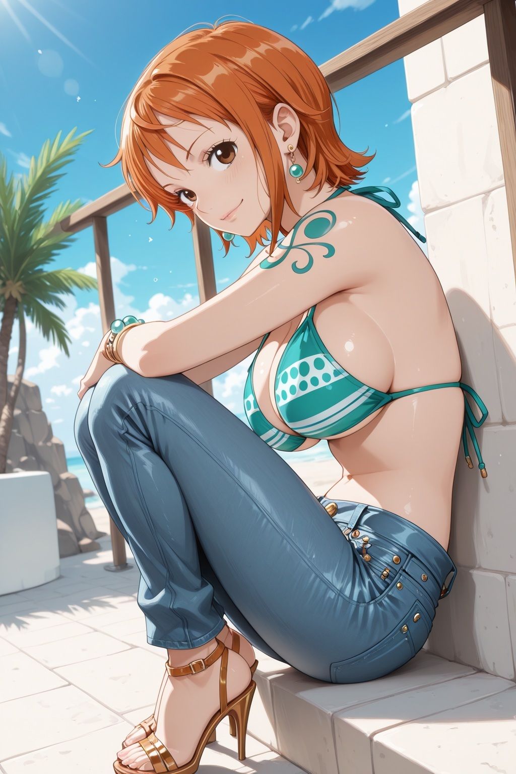 黒ひげに犯×されたナミの画像2