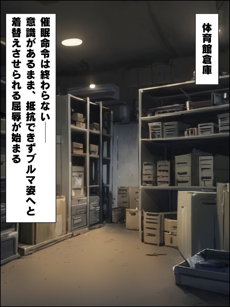 かつて見下してきたバスケ部女子を催●で支配し中出しで復讐する話【セリフ付き】のサンプル画像 6
