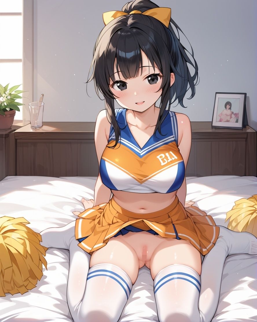 えちえちチアガールが童貞チンポの初SEXを全力応援のサンプル画像 6
