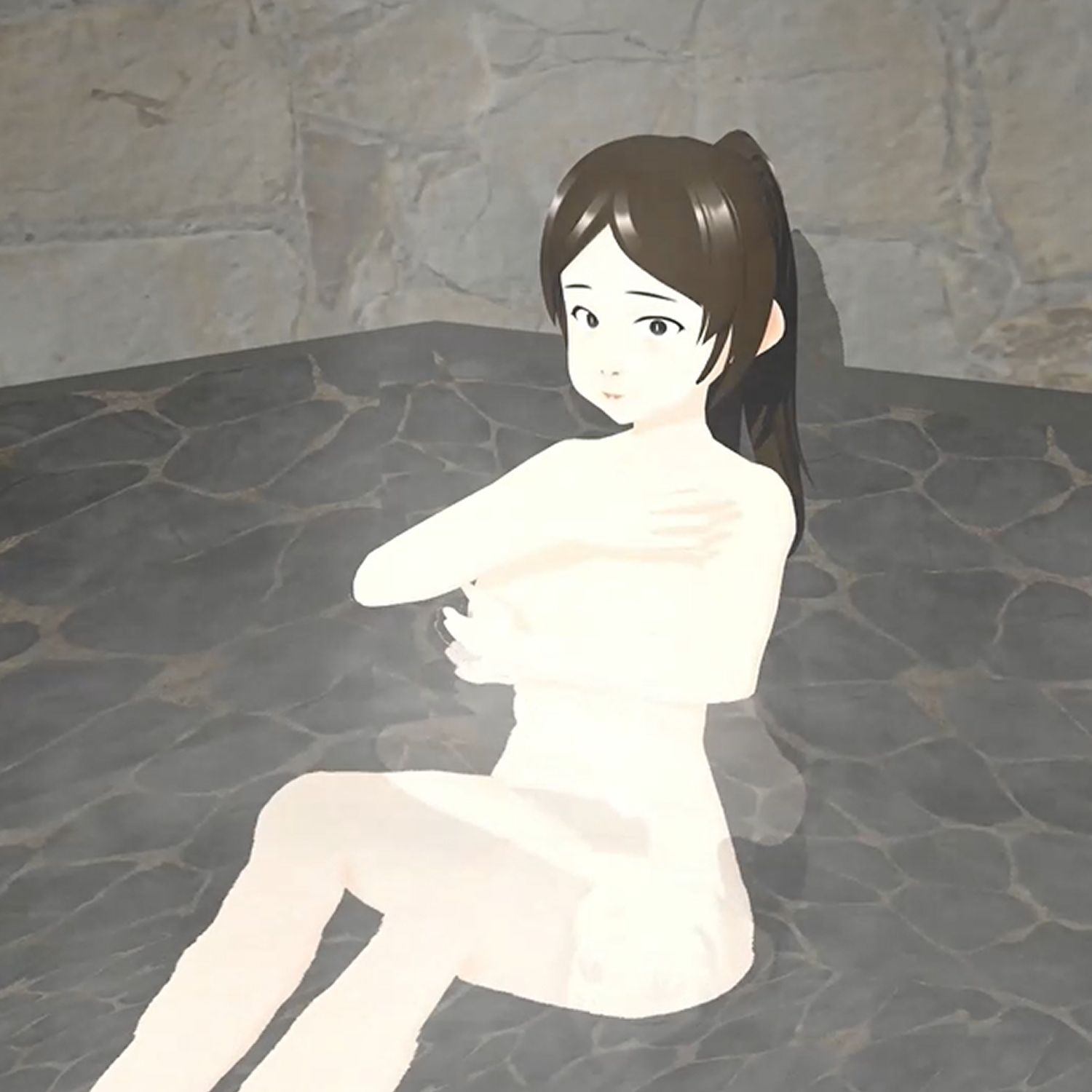 【期間限定】熟女温泉  全裸で入浴  北野聖子のサンプル画像 6