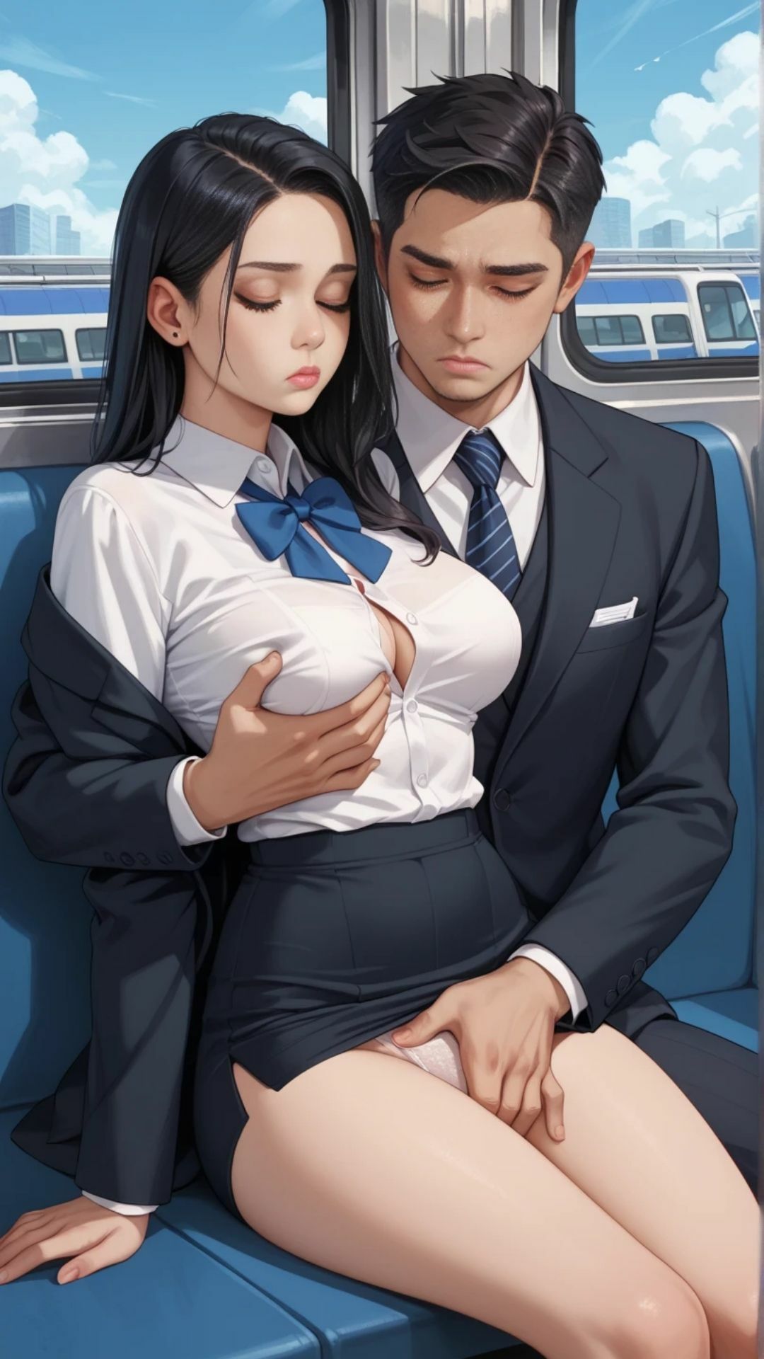 寝ているパートナーにしたいいろいろなコトのサンプル画像 6