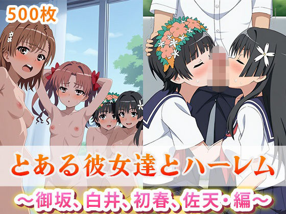 とある彼女達の種付けハーレム 〜御坂、白井、初春、佐天・編〜の商品画像