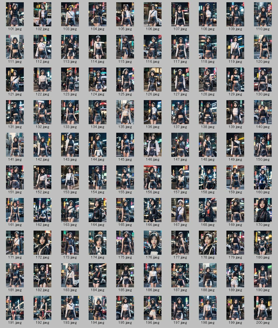 【AI実写】現代に蘇った羌瘣 ── 街角の剣士グラビア写真集 Vol.2のサンプル画像 6