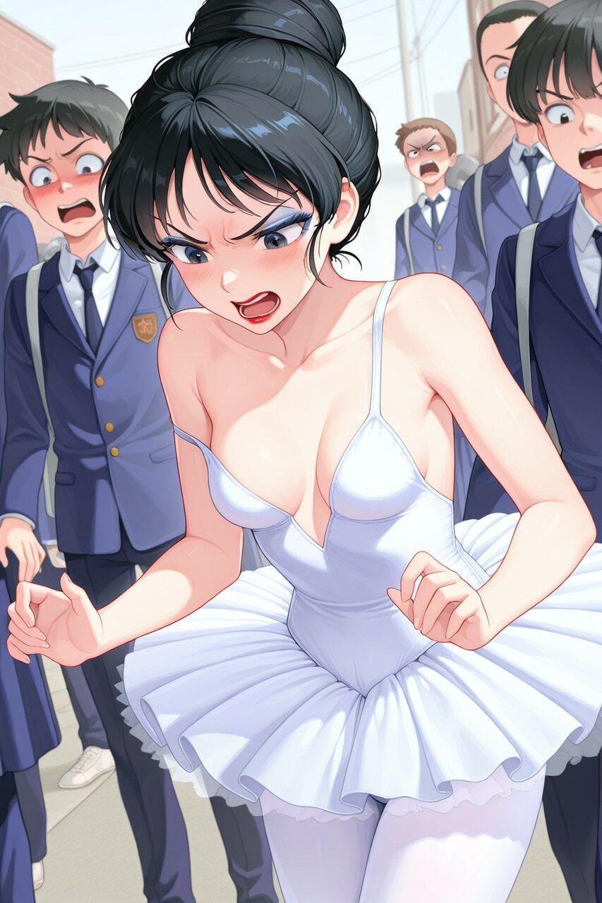 バレリーナにされた男たちの画集のサンプル画像 6