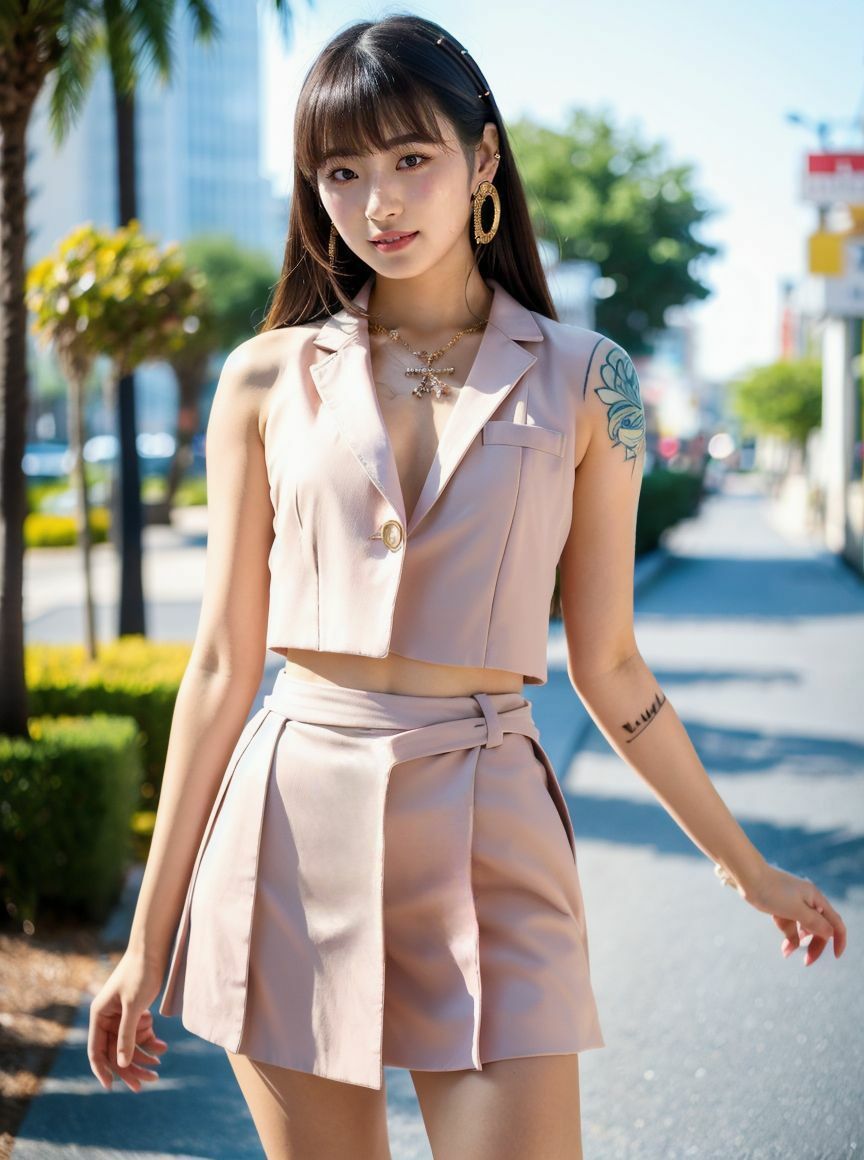 タトゥー美女の柔肌のサンプル画像 6