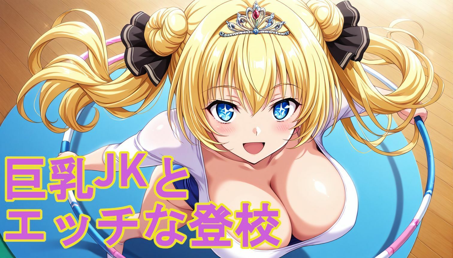 巨乳JKとエッチな登校のサンプル画像 6