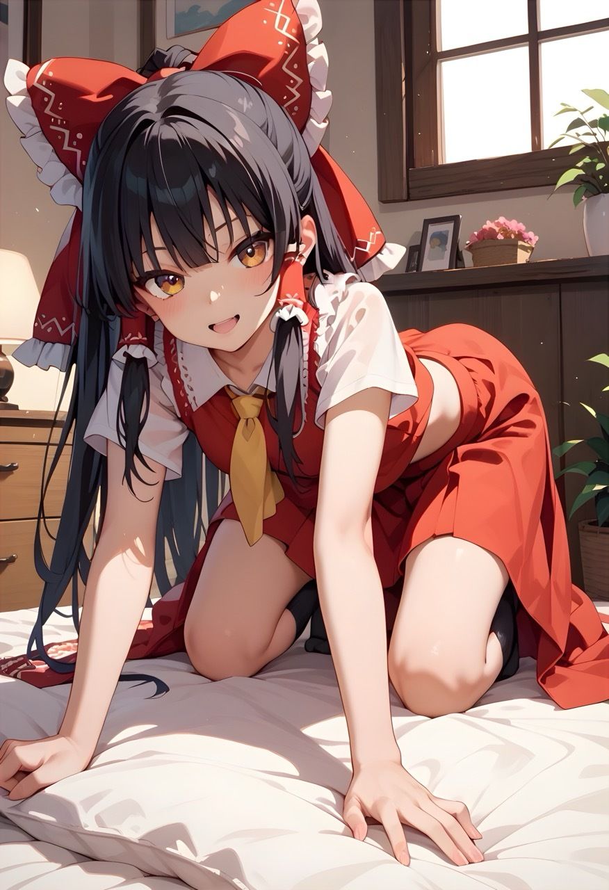 むっちむちな博麗霊夢と性交のサンプル画像 6