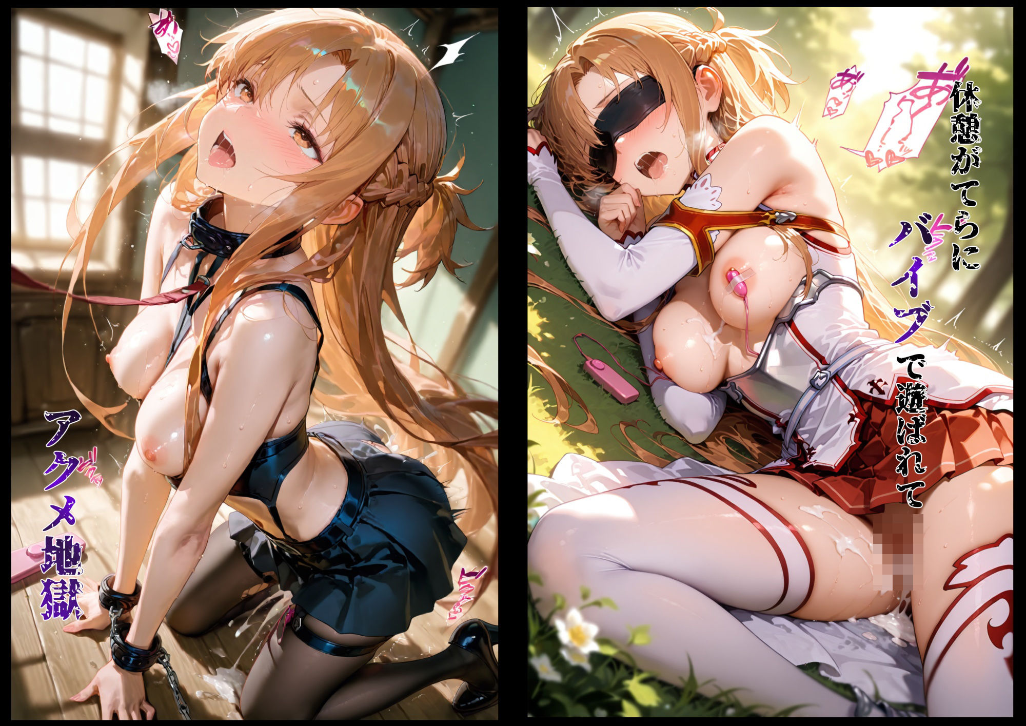 その女、蹂躙許可証発行済み -街の男たちに好き放題使われるヒロインCG集- アスナ編 画像7