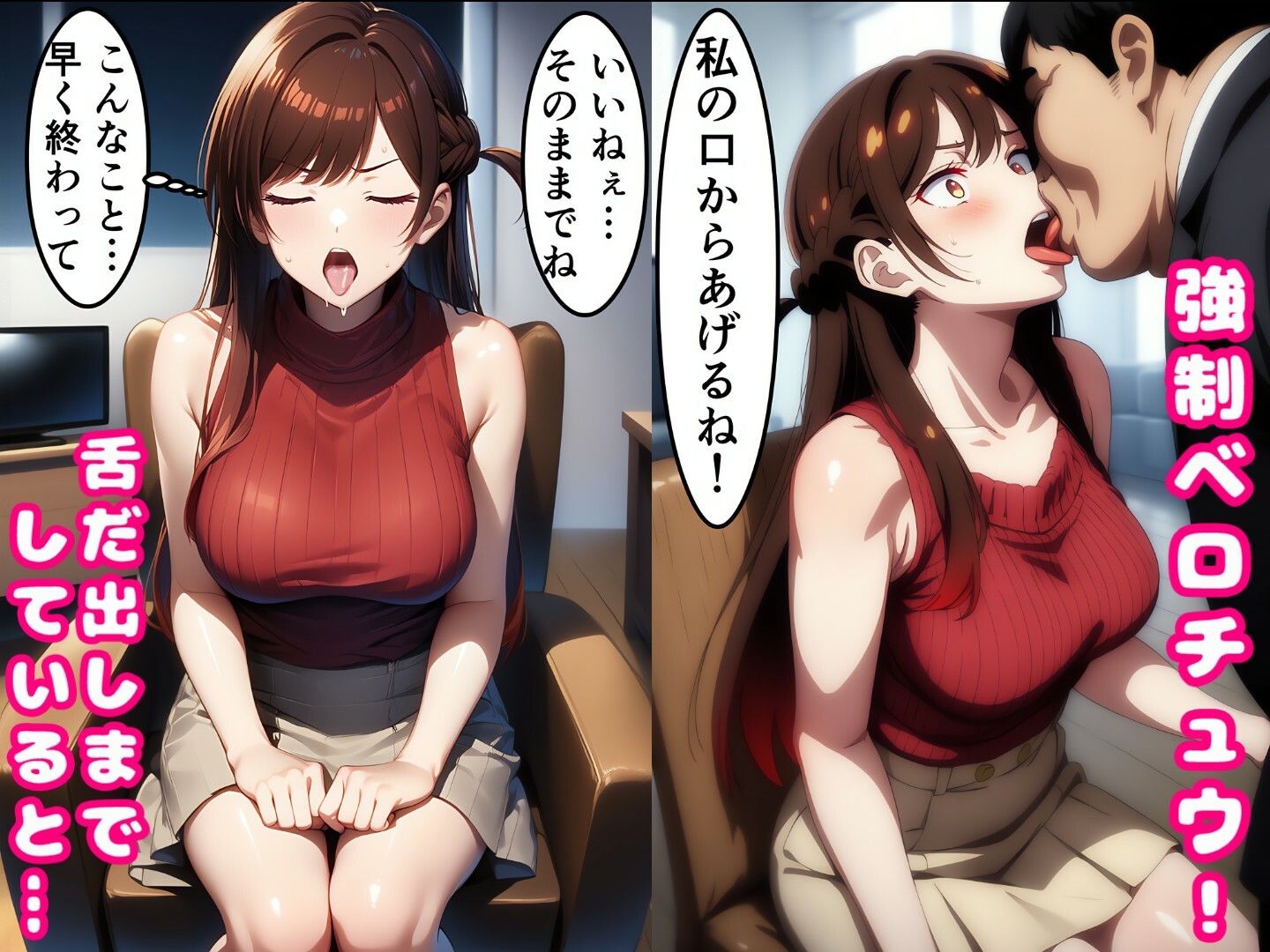 ベテラン俳優にセクハラ演技指導される水原〇鶴！彼女〇〇りします 画像6