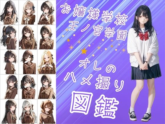 お嬢様学校で有名な天ノ宮学園（あまのみやがくえん）オレのハメ撮り図鑑の商品画像