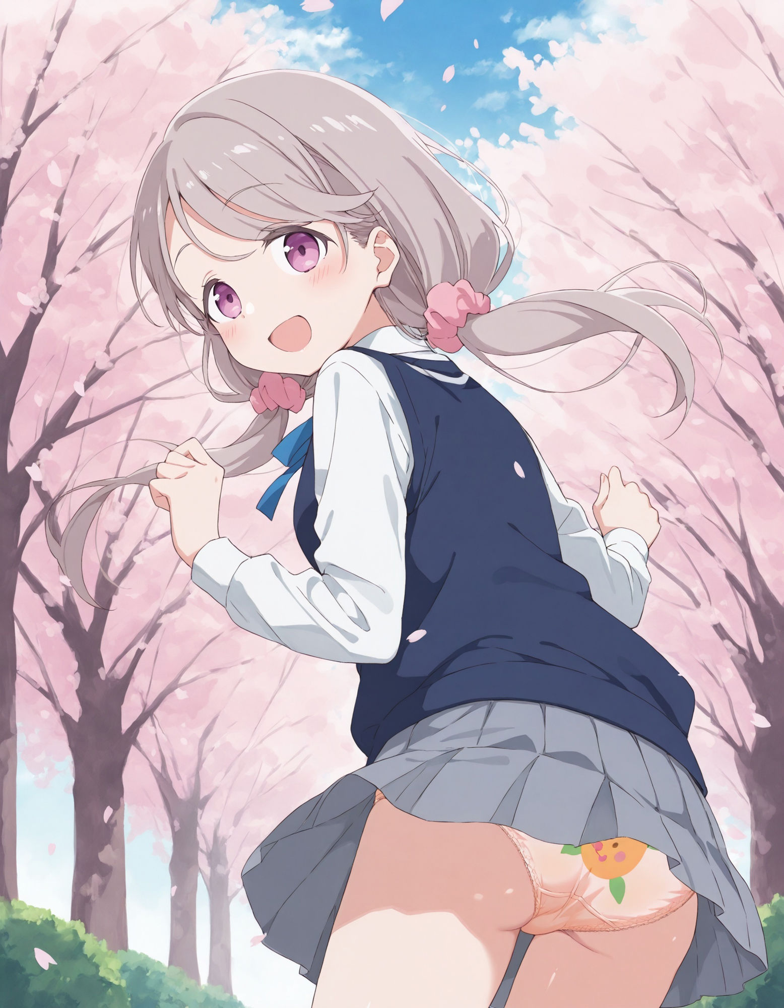 敷〇桜子のパンチラ〜制服編〜のサンプル画像 6