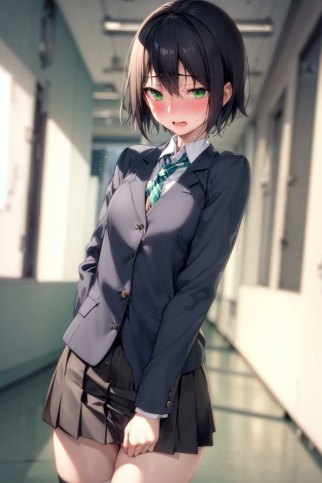 制服フェチ  メス顔編のサンプル画像 6