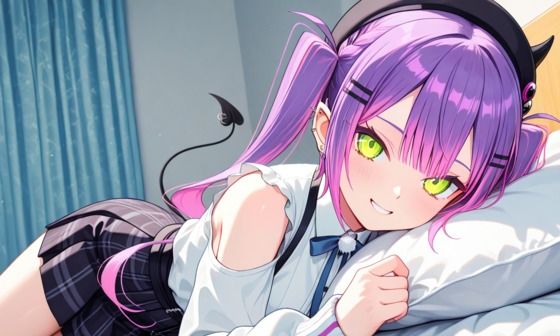 常闇トワえっちイラスト集のサンプル画像 6
