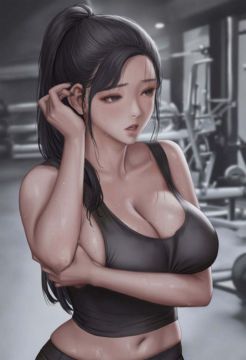 爆乳美人妻の雌の本能のサンプル画像 6