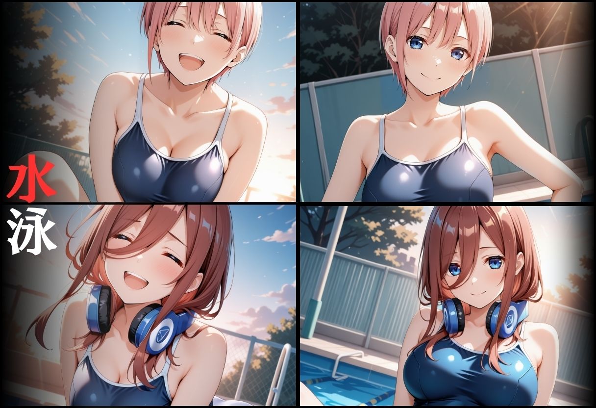 今日の授業は性教育  〜中○一花・中○三玖〜 画像7