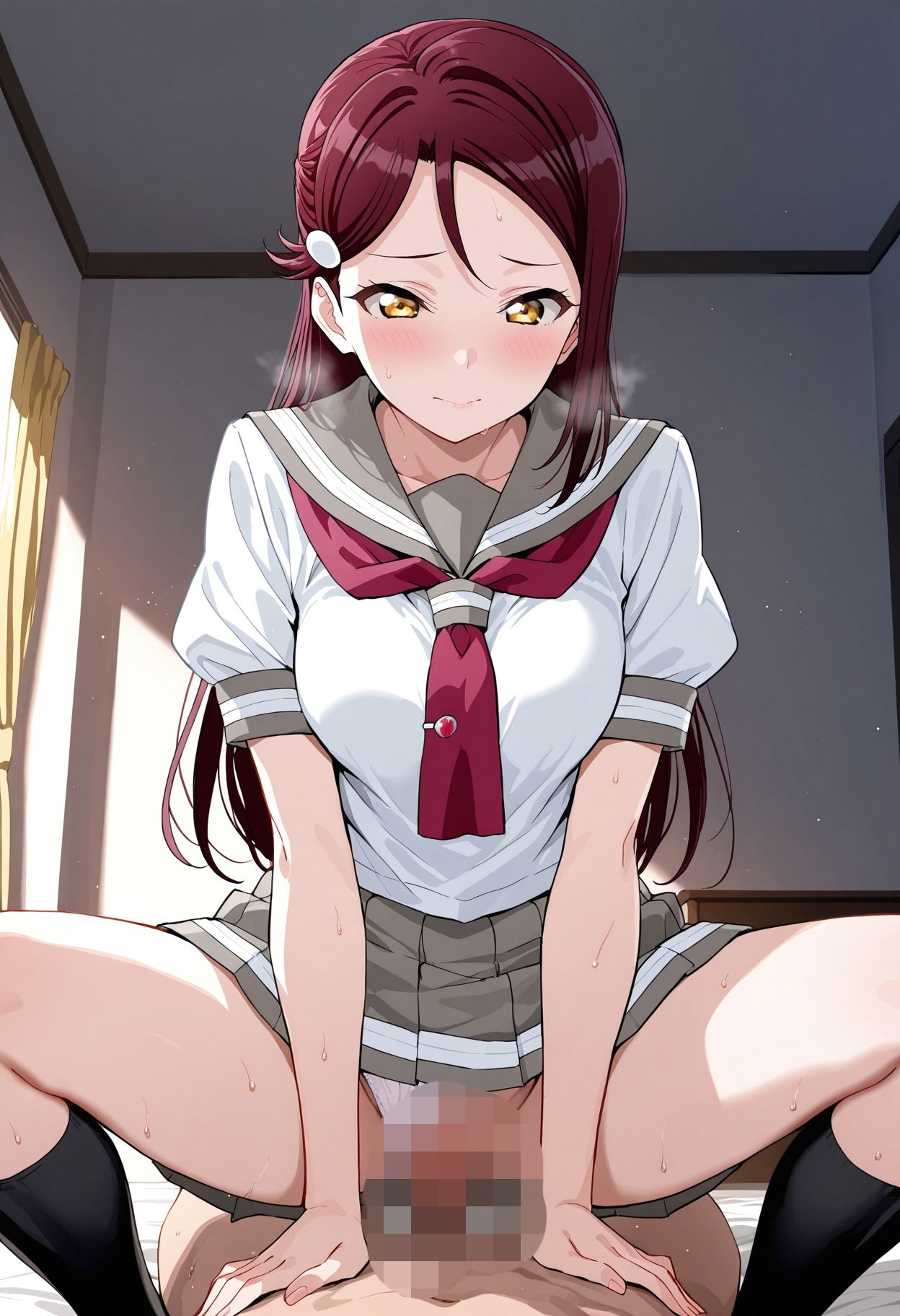 ラブライ◯！ 桜◯梨子 エロCG集のサンプル画像 6