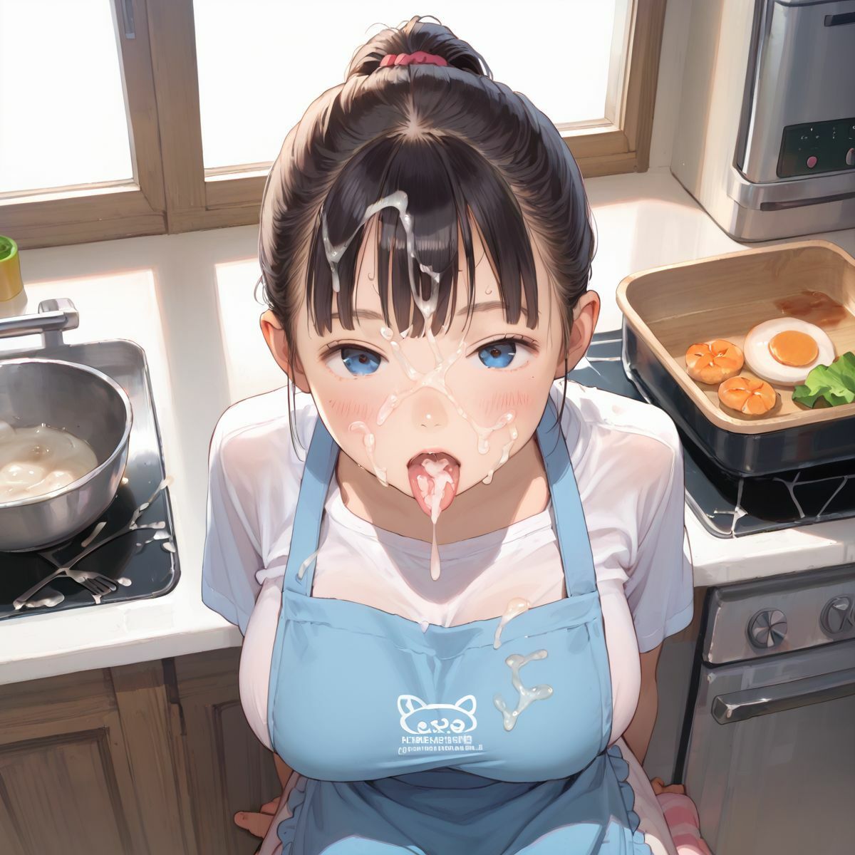 束縛///裸エプロンJKの誘惑っ！06 画像6