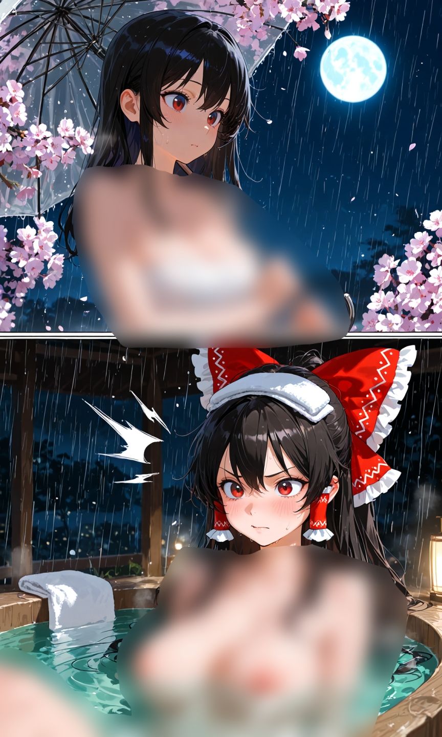 霊夢ちゃんのえっちな写真集vol.33〜春の雨の夜の風呂編〜のサンプル画像 6