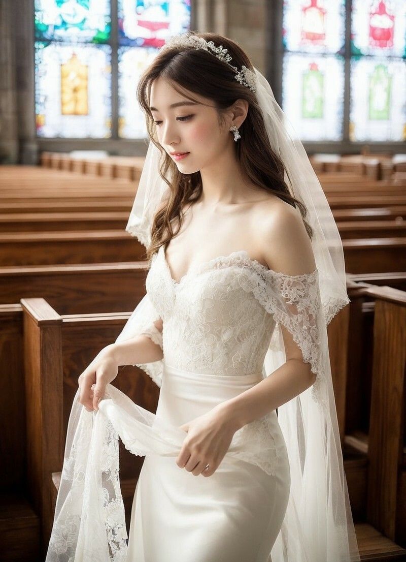 【美女名録】vol2.17 白い約束──その夜に永遠を誓う 200枚【AIグラビア写真集】のサンプル画像 6
